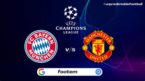 bayern vs man united lineups